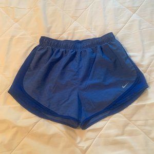 Women's Nike Dri-Fit Shorts, Size Large, Blue
